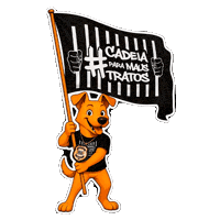 Deputado Causa Animal Sticker by Delegado Bruno Lima