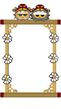 Frame Daisy Sticker
