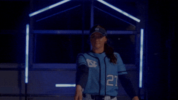 Serious Softball GIF by UNC Tar Heels