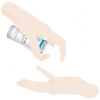 Hand Corona Sticker by Mineral Botanica