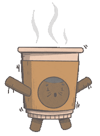 Tired Good Morning Sticker