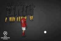 uefa bayern ucl championsleague lewandowski GIF