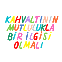 Sabah Keyif Sticker