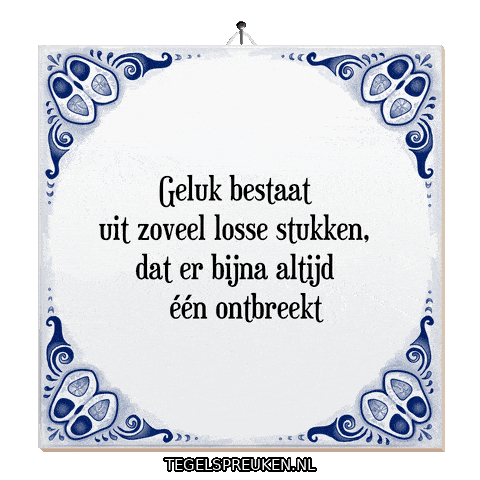 Nl Troost Sticker by Tegelspreuken.nl