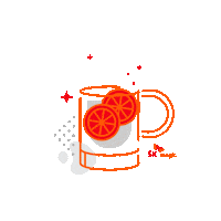 myskmagic_ teatime waterpurifier skmagic jiksoo Sticker