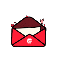 I Love You Heart Sticker by Pizza Hut