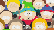 eric cartman laughing GIF by South Park 