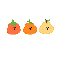 ddangkkom_boss 과일 잠 영화 밥 Sticker