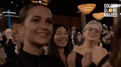 meryl streep applause GIF by Golden Globes