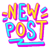 New Post Trending Sticker
