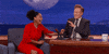 teamcoco laughing hilarious conan obrien tracee ellis ross GIF