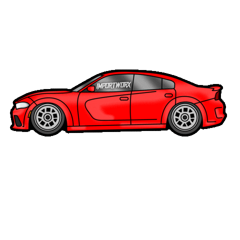 Drag Racing Cars Sticker by ImportWorx