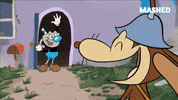 Hey You Hello GIF by Mashed
