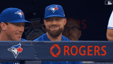 Blue Jays Laughing GIF by Toronto Blue Jays