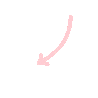 Pink Arrow Sticker