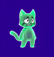 Sad Cat GIF by Hero Galaxy NFT