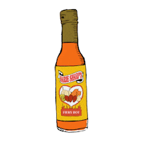MarieSharps sauce hot sauce belize habanero Sticker