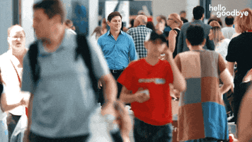 hello goodbye hugs GIF by CBC