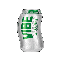 vibedrinksco apple vibe soda zerosugar Sticker