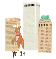 Tulsa Oklahoma Christmas Sticker