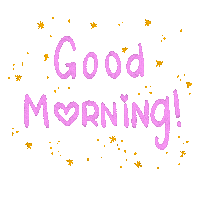 Carault illustration design good morning stars Sticker