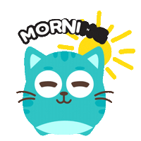 Morning Love Sticker by Pets Kita