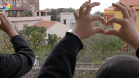 With Love Heart GIF by discovery+