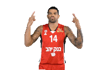 hapoel jerusalem basketball Sticker by Hapoel