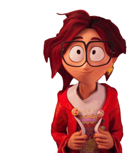 Excited Abbi Jacobson Sticker by Sony Pictures Animation