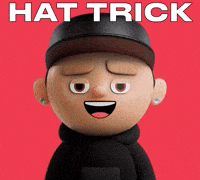 Hat-Trick Football GIF by OneFootball Heads