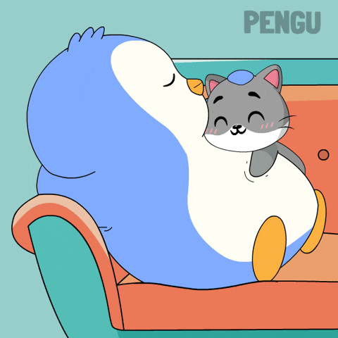 Week End Cat GIF by Pudgy Penguins