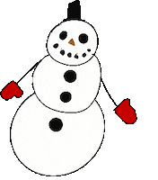 Winter Melting Sticker by Svoimi Slovami