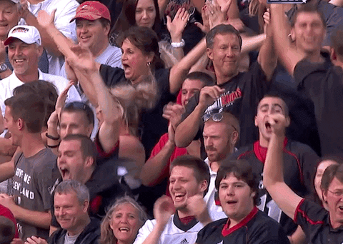 cincinnati bearcats celebration GIF by University of Cincinnati Athletics