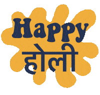 Happy Holi Sticker