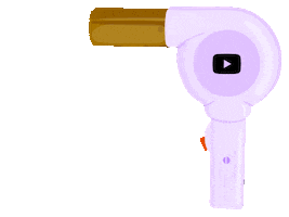 Heating Up Long Hair Sticker by YouTube