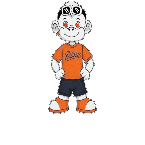 Baltimore Orioles B Sticker by Zhot