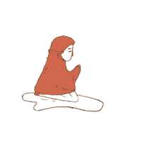artsentstudio pray islam doa mahligaicinta Sticker
