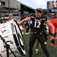University Of Cincinnati Touchdown GIF by Cincinnati Bearcats