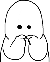 fattyho confused thinking fatty macao Sticker