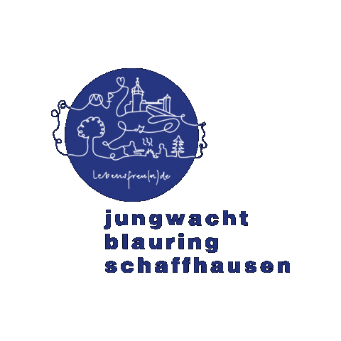 jublaschaffhausen giphygifmaker jungwacht schaffhausen sommerlager Sticker