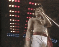 freddie mercury queen GIF