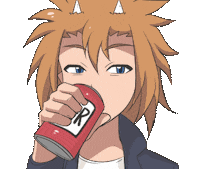 Beer Drinking Sticker by Jin