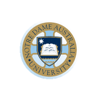 Notre Dame Study Sticker by The University of Notre Dame Australia