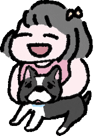 enpitsu happy anime dog smile Sticker
