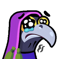 Sad Face Sticker by VNG Corporation