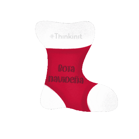 Christmas Santa Sticker by THINKINIT