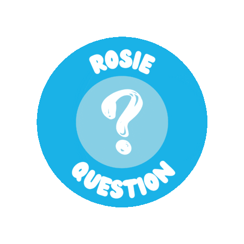 Question Sticker by We Are Rosie