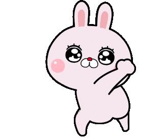 Rabbit Character Sticker