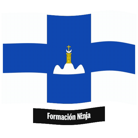 Flag Spain Sticker by Formación Ninja