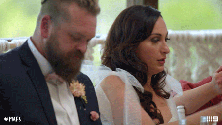 Nervous Channel 9 GIF by Married At First Sight Australia
